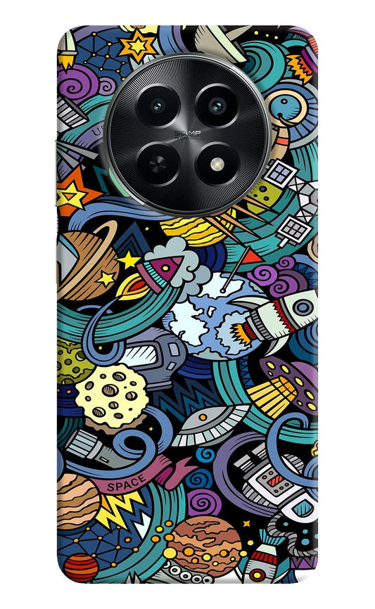 Space Abstract Realme C65 5G Back Cover