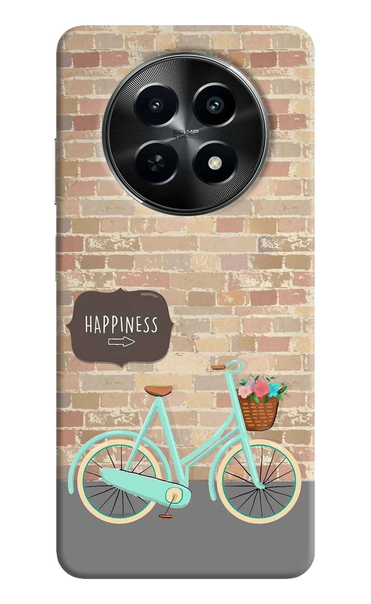 Happiness Artwork Realme C65 5G Back Cover