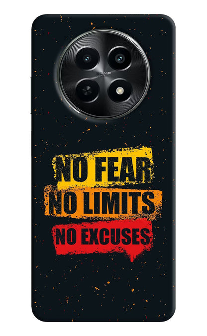 No Fear No Limits No Excuse Realme C65 5G Back Cover