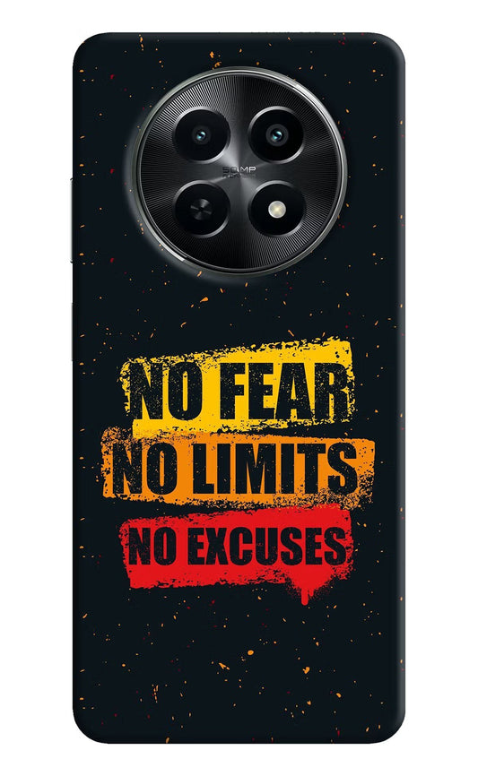 No Fear No Limits No Excuse Realme C65 5G Back Cover