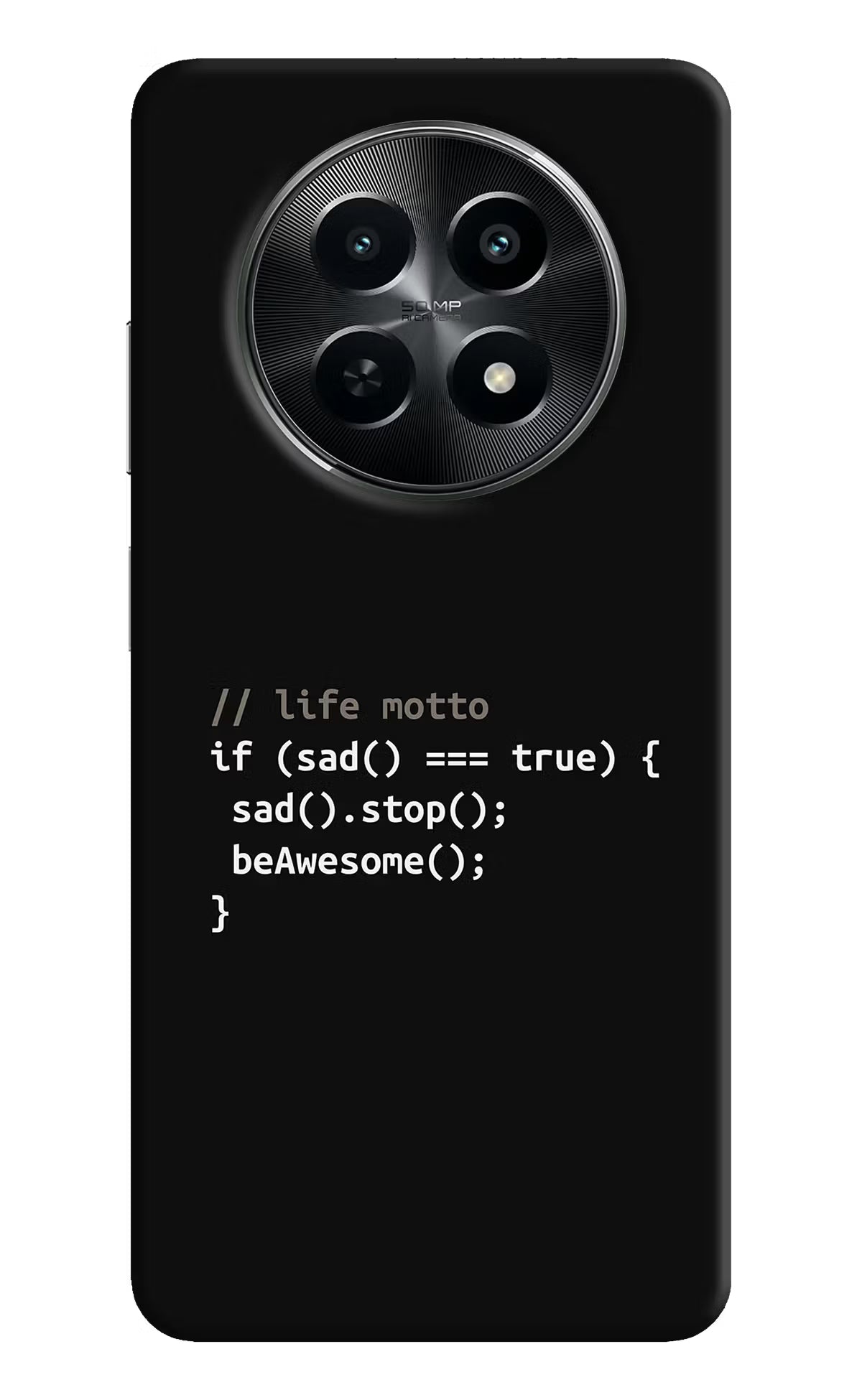 Life Motto Code Realme C65 5G Back Cover