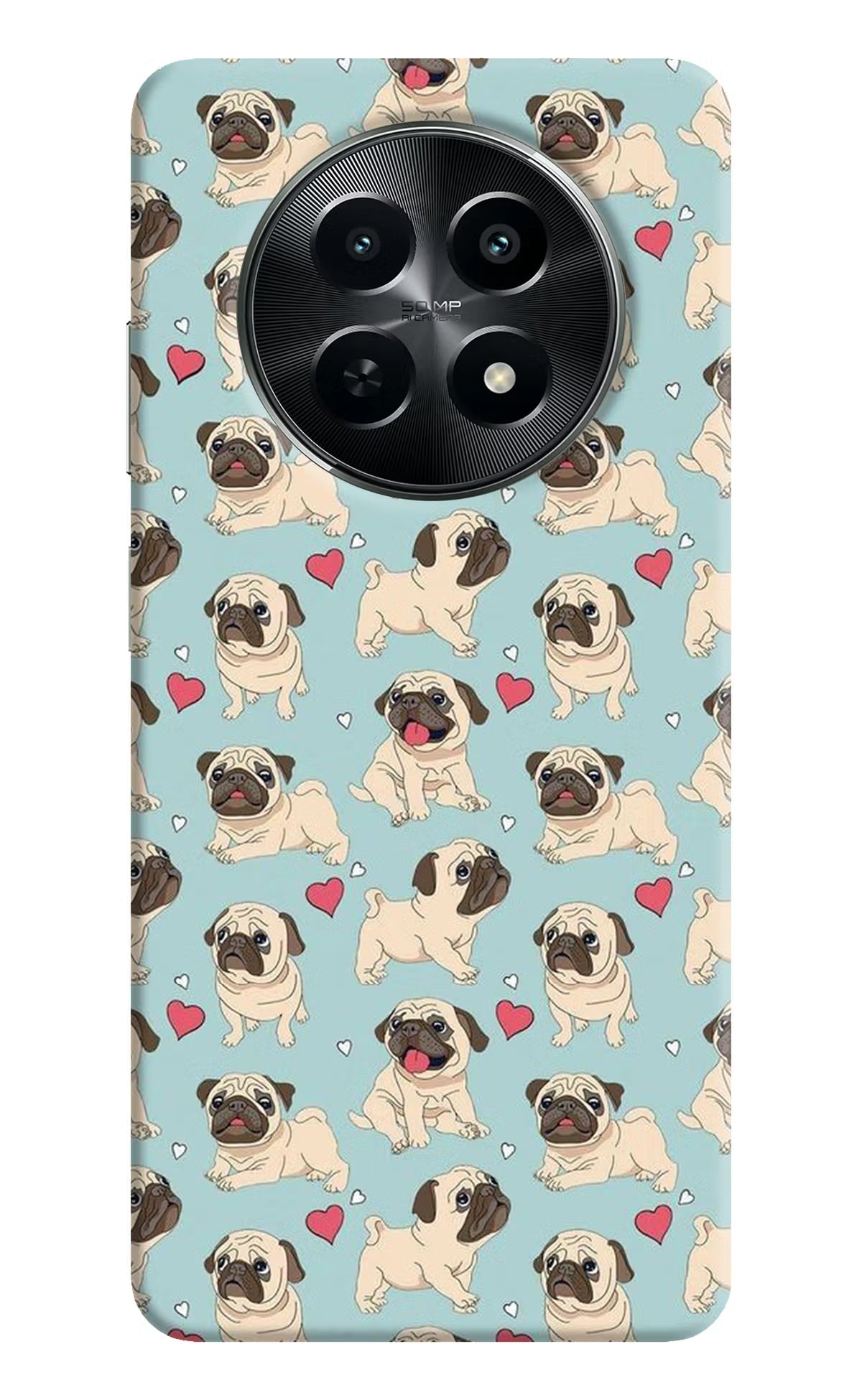 Pug Dog Realme C65 5G Back Cover