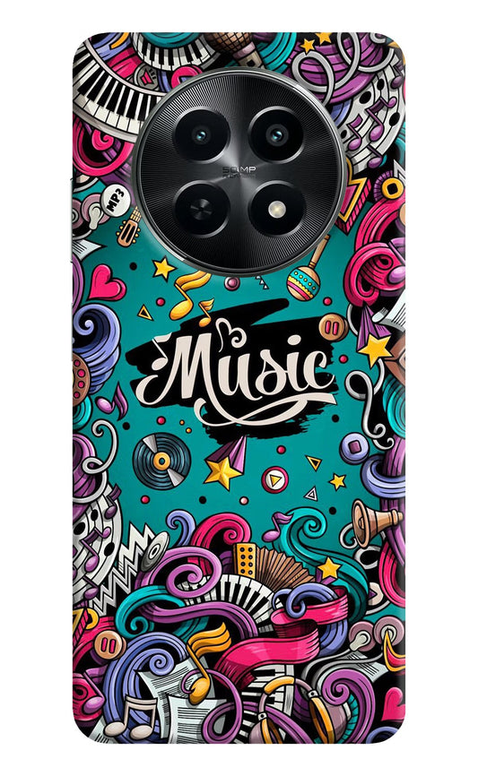 Music Graffiti Realme C65 5G Back Cover