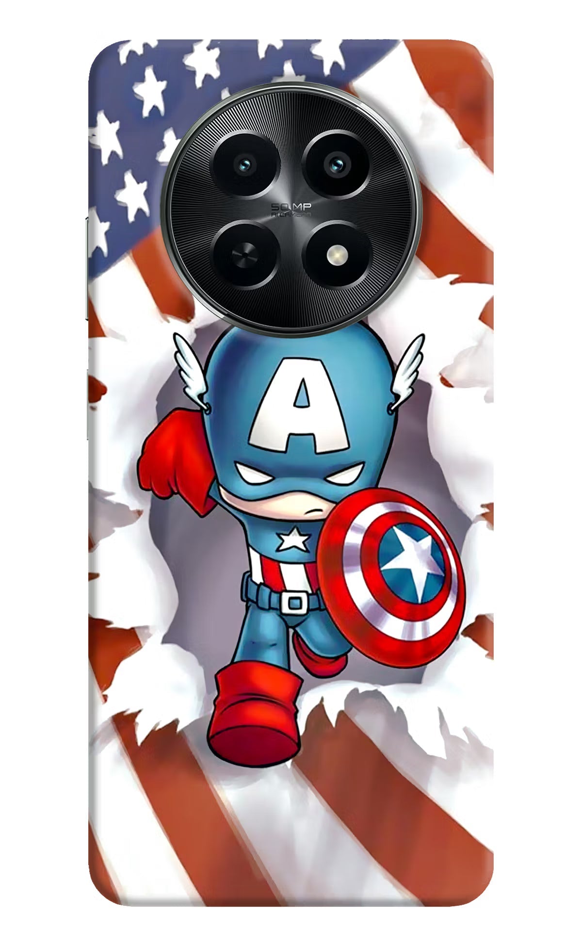 Captain America Realme C65 5G Back Cover