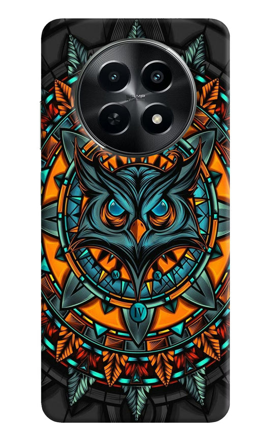 Angry Owl Art Realme C65 5G Back Cover