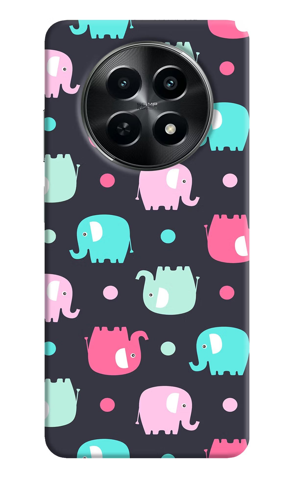 Elephants Realme C65 5G Back Cover