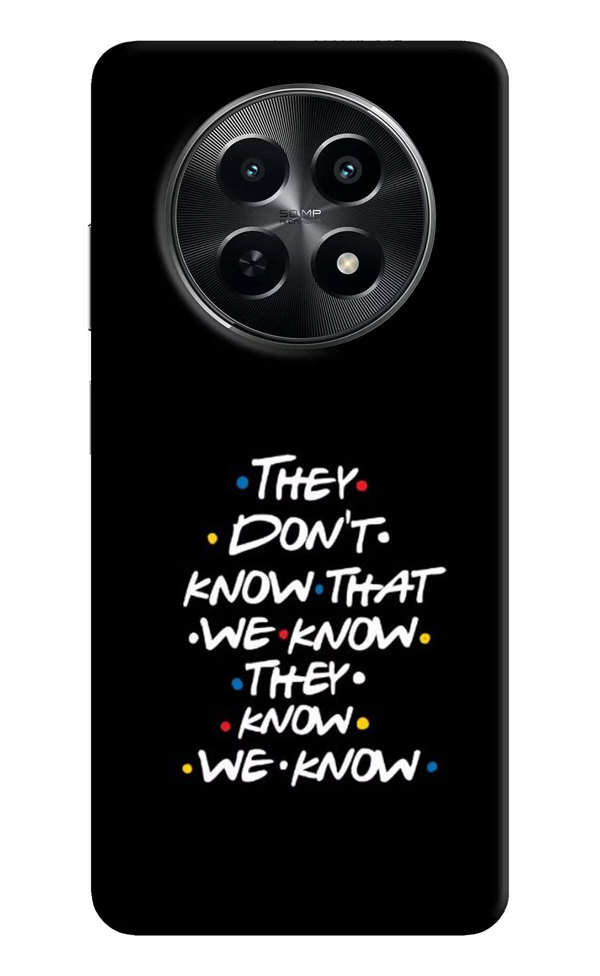 FRIENDS Dialogue Realme C65 5G Back Cover