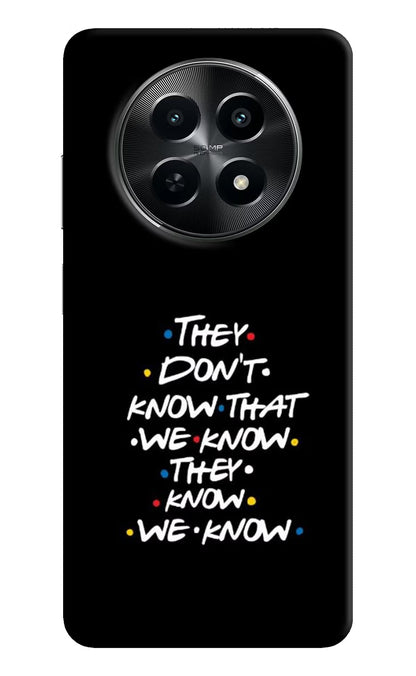 FRIENDS Dialogue Realme C65 5G Back Cover