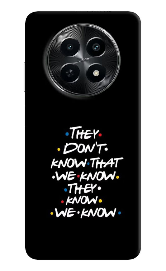 FRIENDS Dialogue Realme C65 5G Back Cover