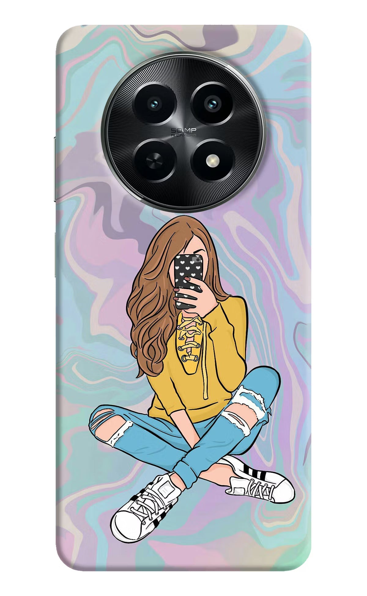 Selfie Girl Realme C65 5G Back Cover