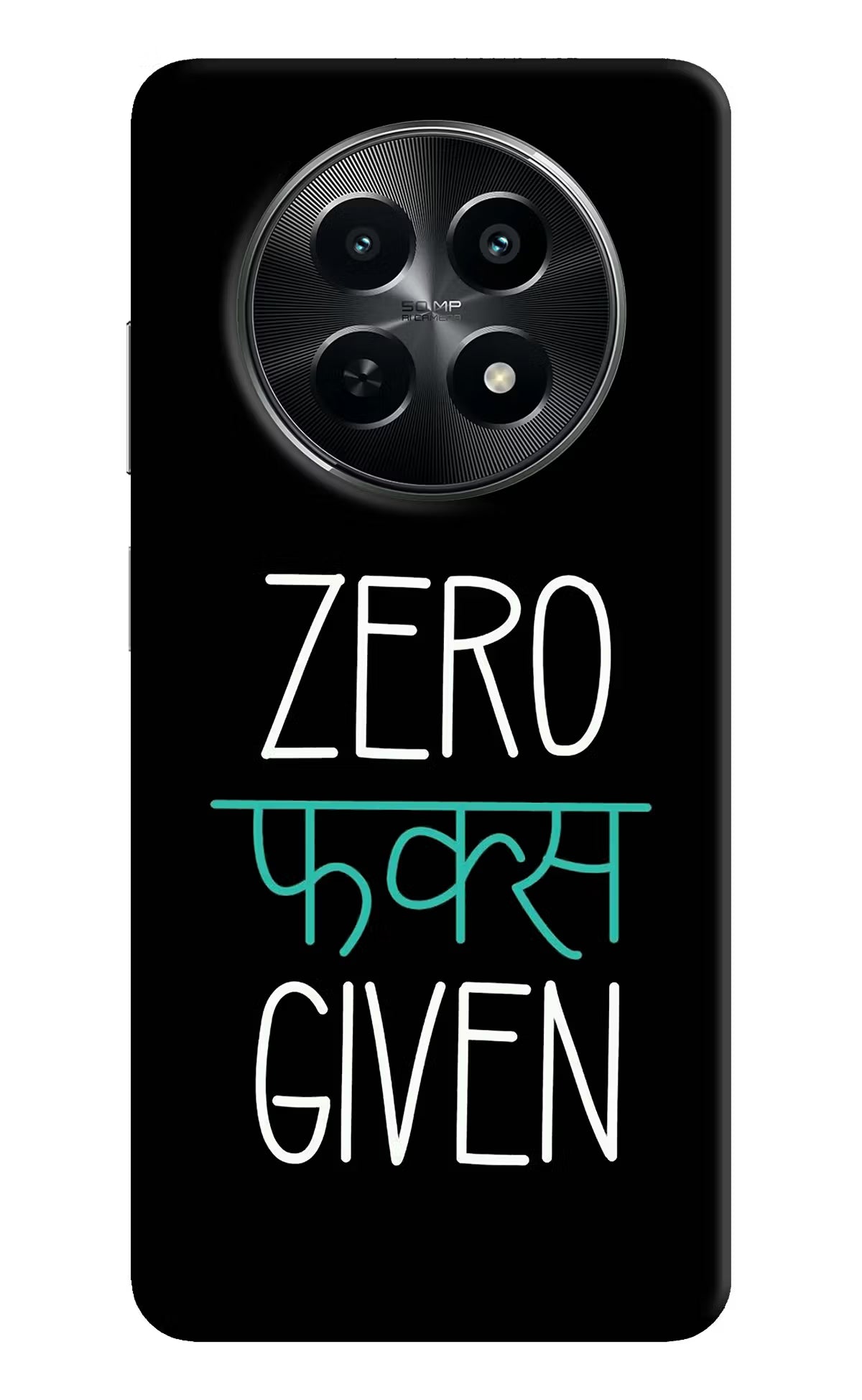 Zero Fucks Given Realme C65 5G Back Cover