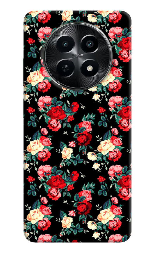 Rose Pattern Realme C65 5G Back Cover