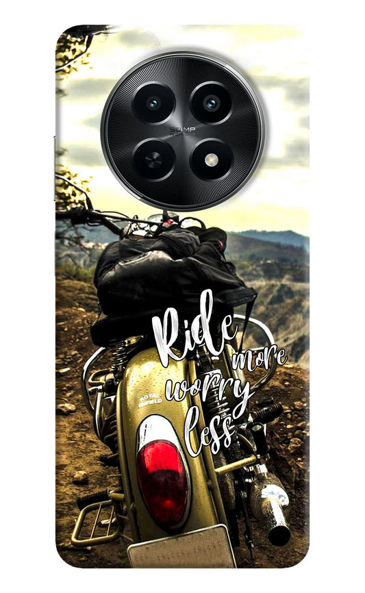 Ride More Worry Less Realme C65 5G Back Cover