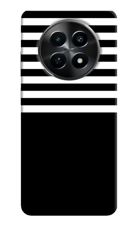 Black and White Print Realme C65 5G Back Cover