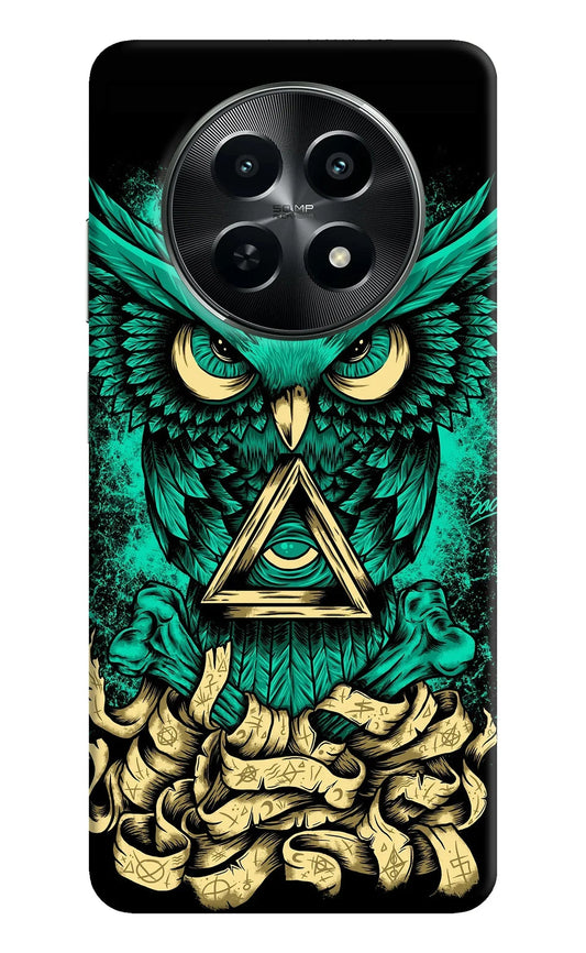Green Owl Realme C65 5G Back Cover
