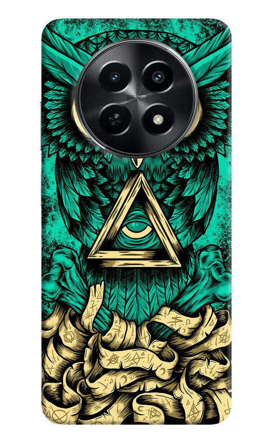 Green Owl Realme C65 5G Back Cover