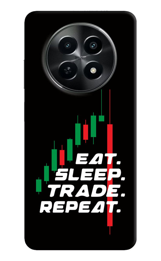 Eat Sleep Trade Repeat Realme C65 5G Back Cover