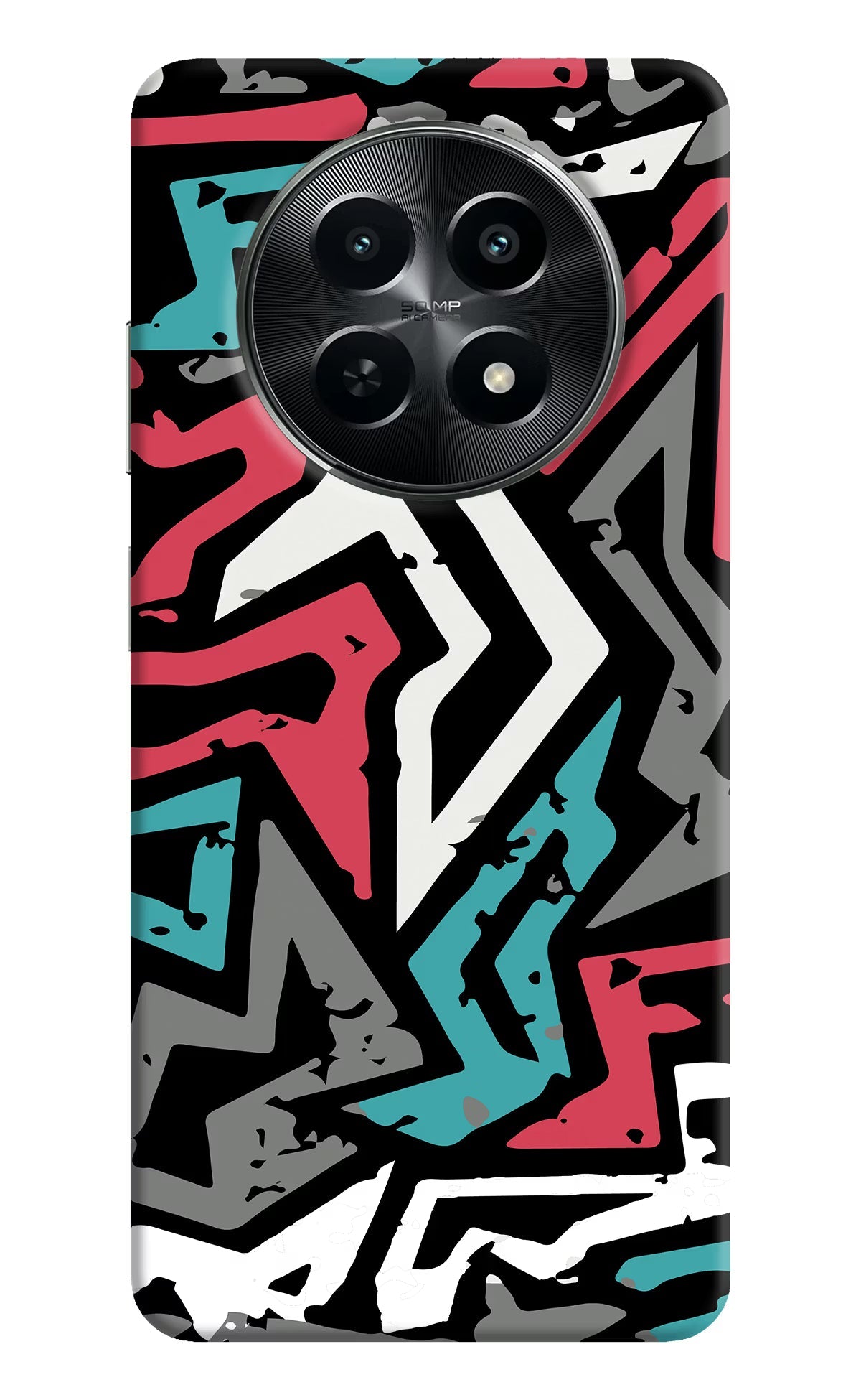 Geometric Graffiti Realme C65 5G Back Cover