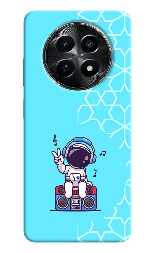 Cute Astronaut Chilling Realme C65 5G Back Cover