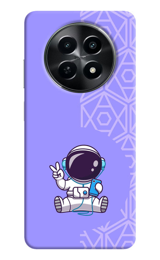 Cute Astronaut Chilling Realme C65 5G Back Cover