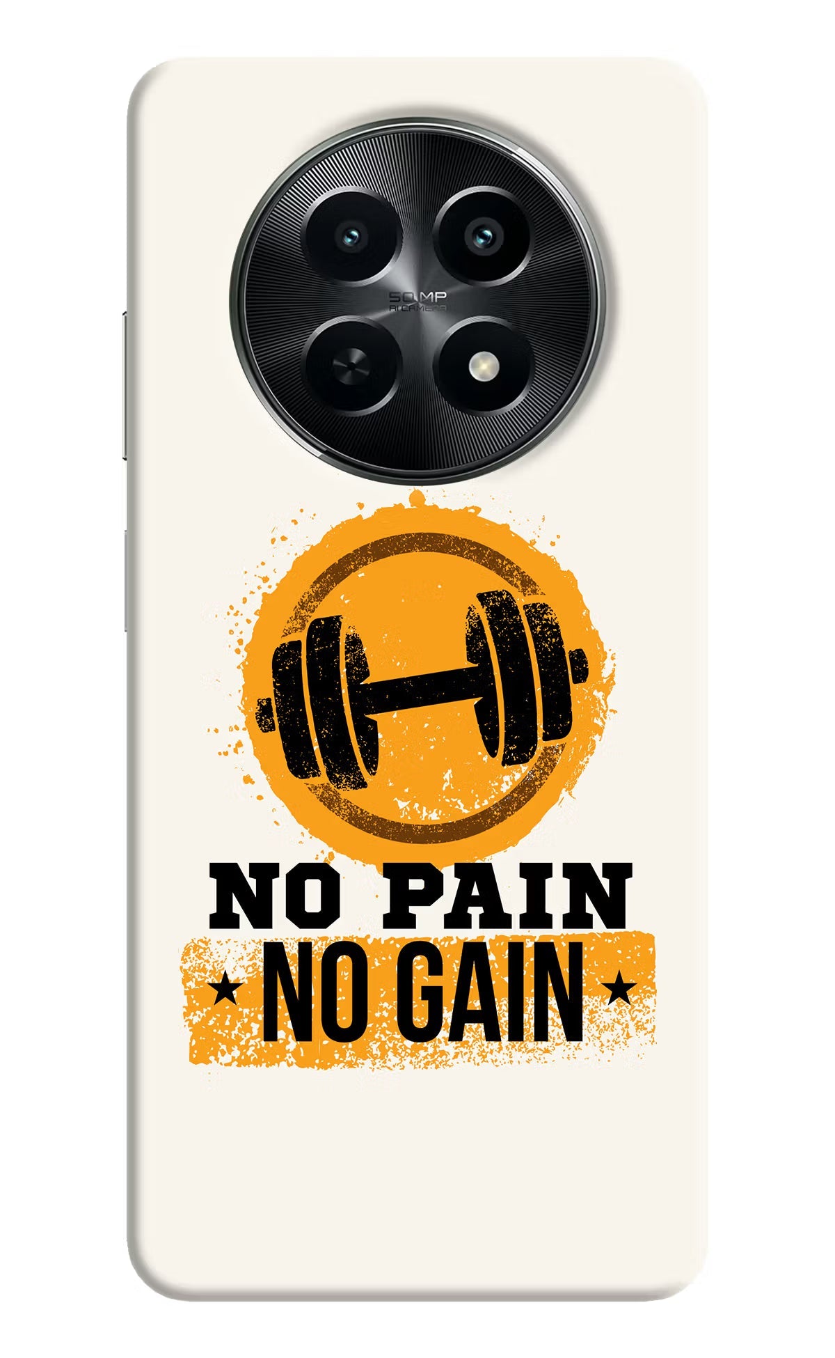 No Pain No Gain Realme C65 5G Back Cover