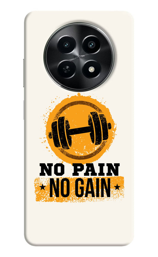 No Pain No Gain Realme C65 5G Back Cover