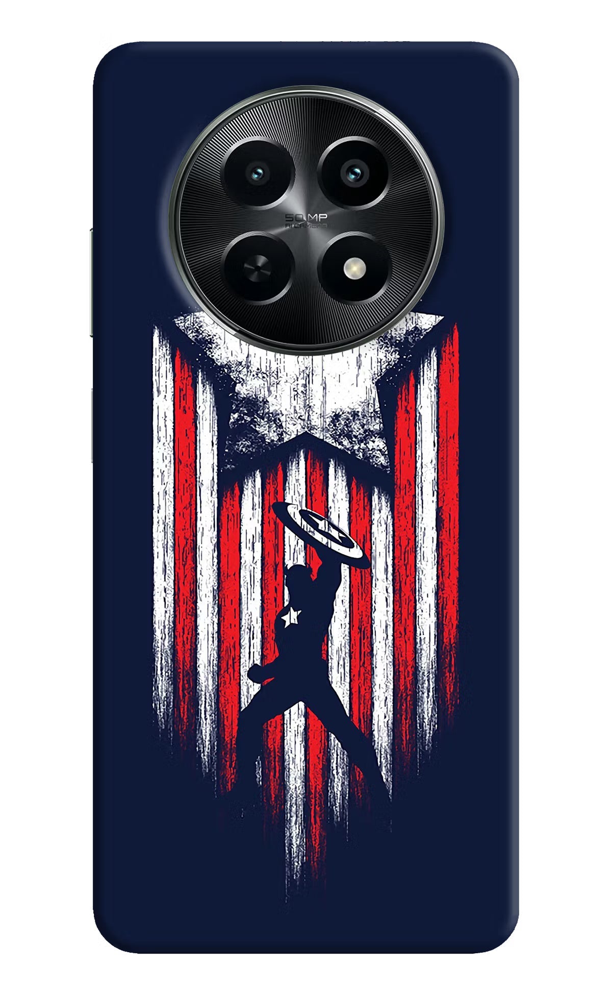 Captain America Marvel Art Realme C65 5G Back Cover