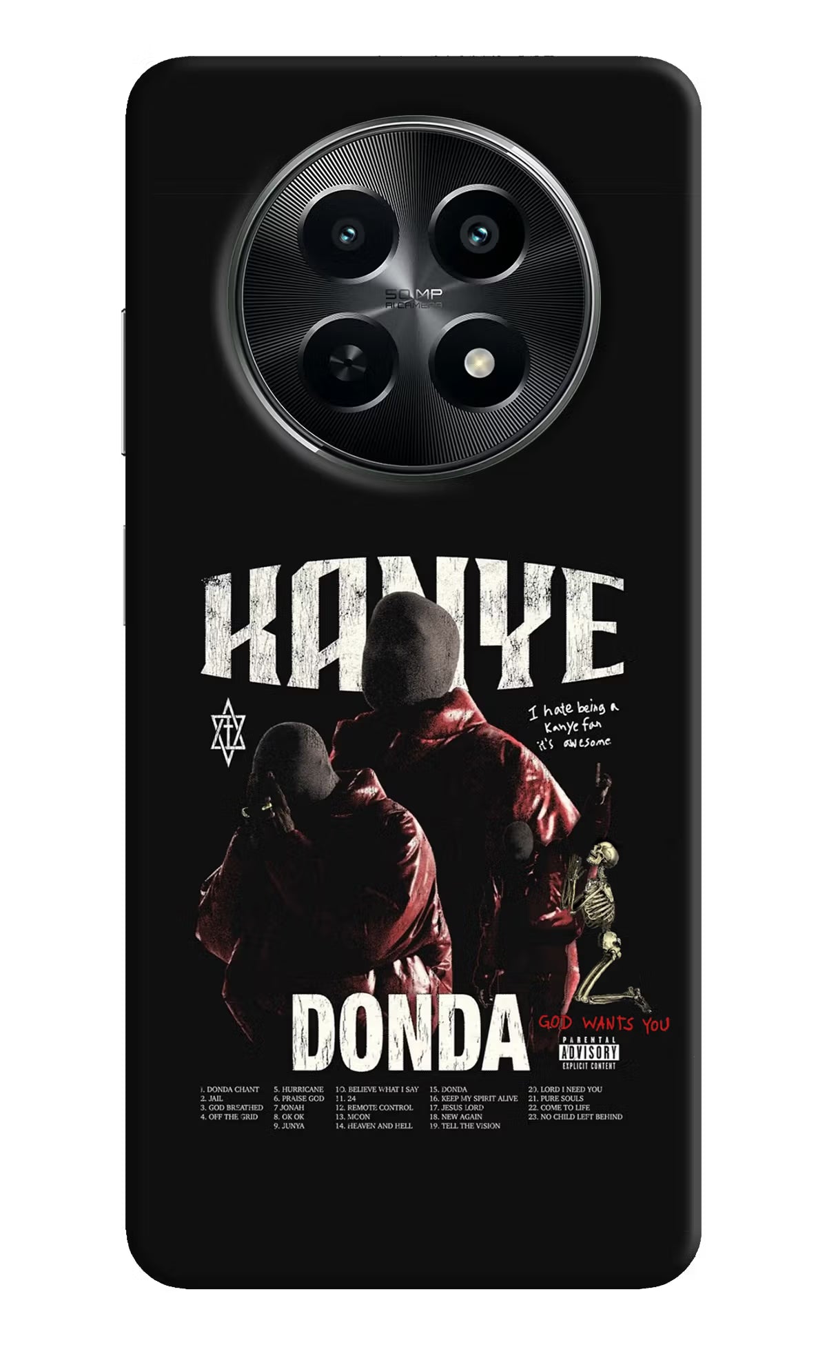 Donda Kanye West Realme C65 5G Back Cover