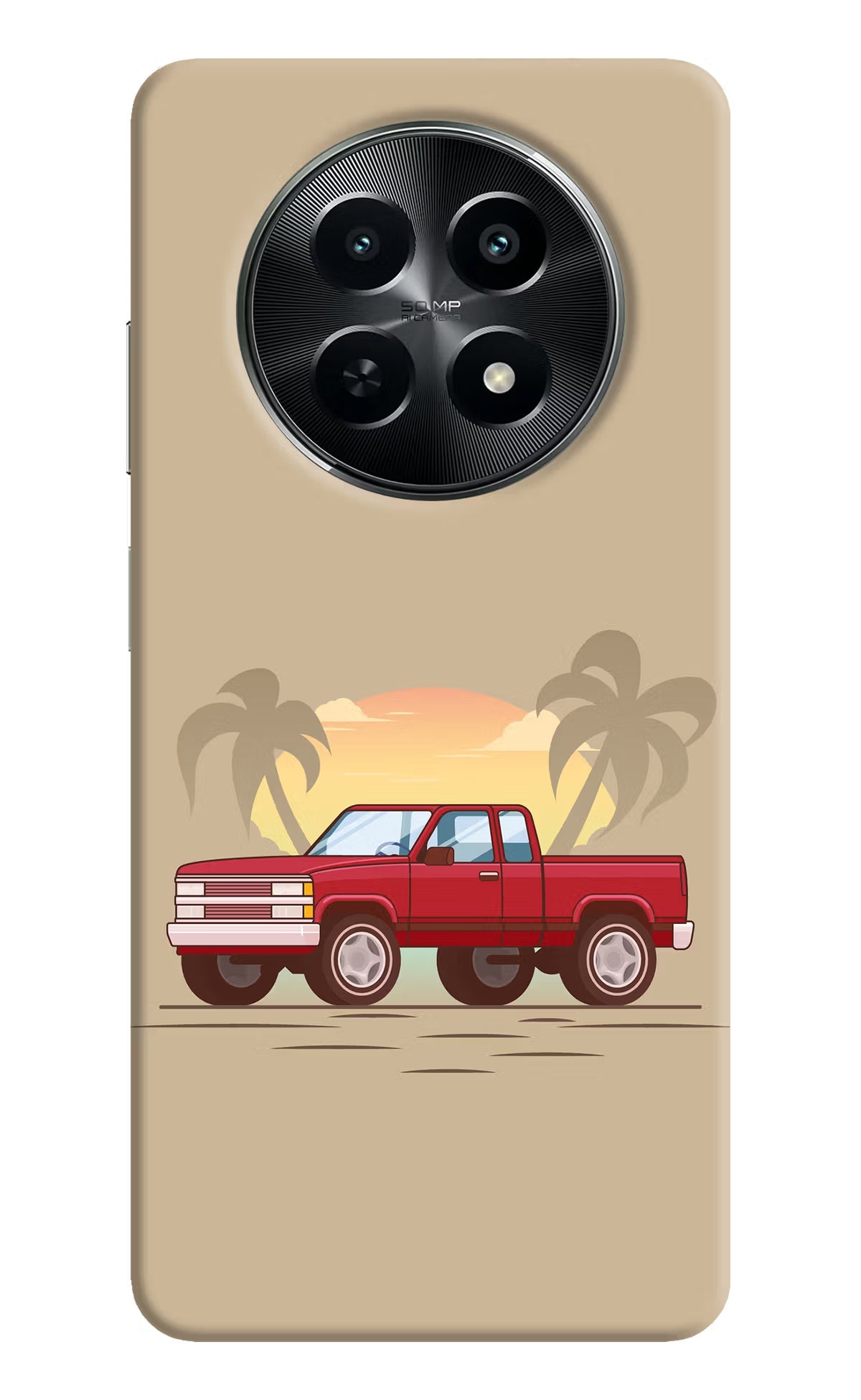 Desert Classic Drive Realme C65 5G Back Cover