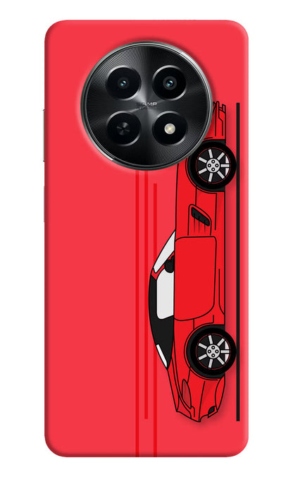 Red Velocity Realme C65 5G Back Cover