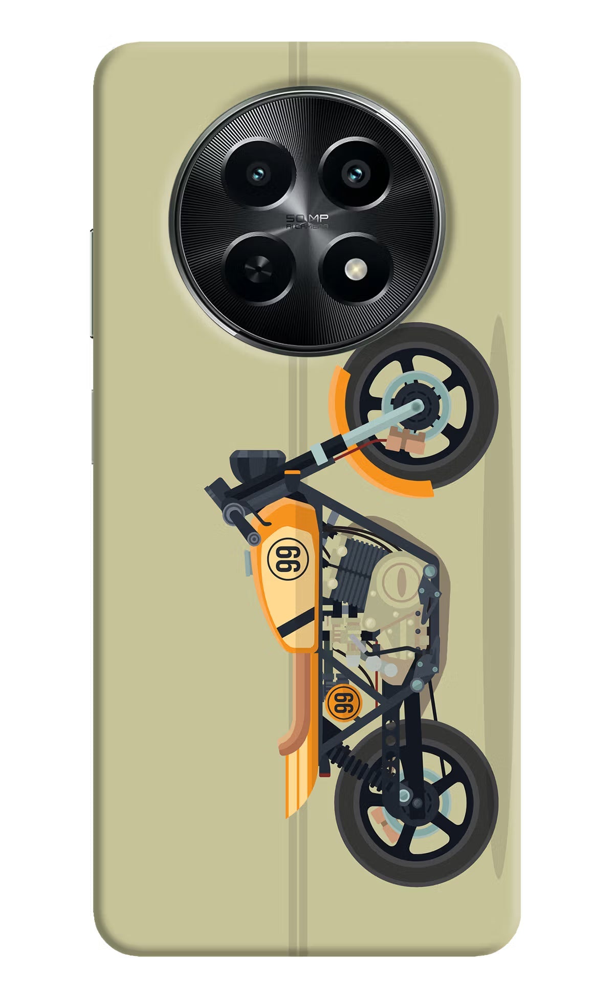 Vertical Speedster Realme C65 5G Back Cover