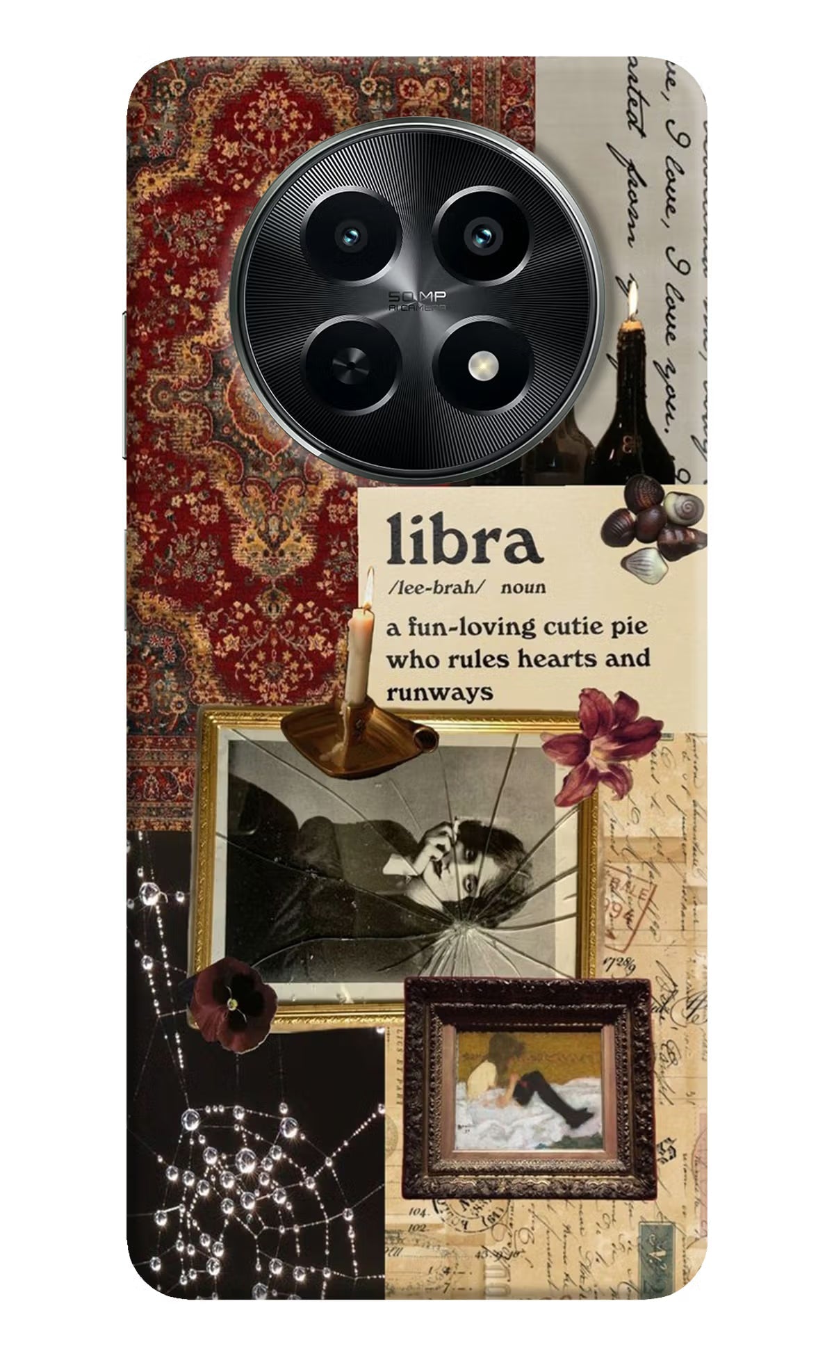 Libra Zodiac Realme C65 5G Back Cover