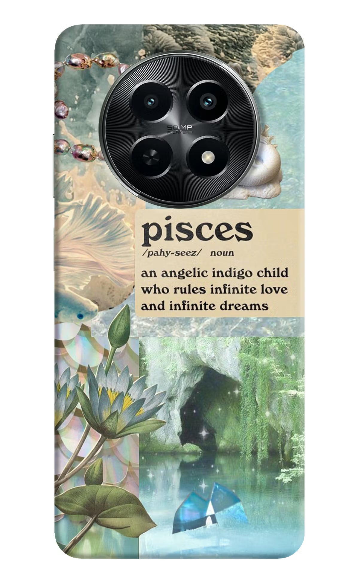 Pisces Zodiac Realme C65 5G Back Cover