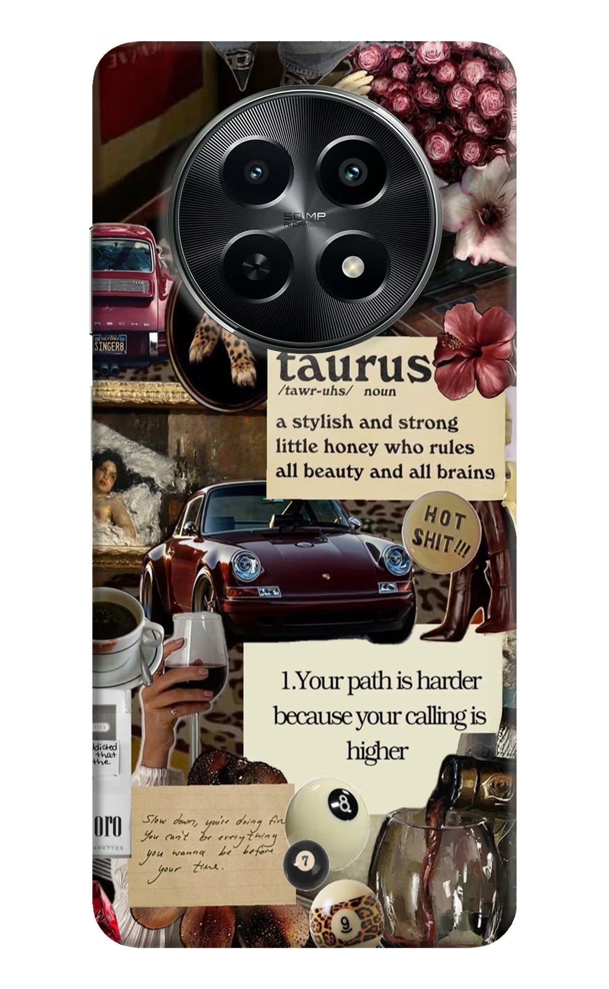 Taurus Zodiac Realme C65 5G Back Cover