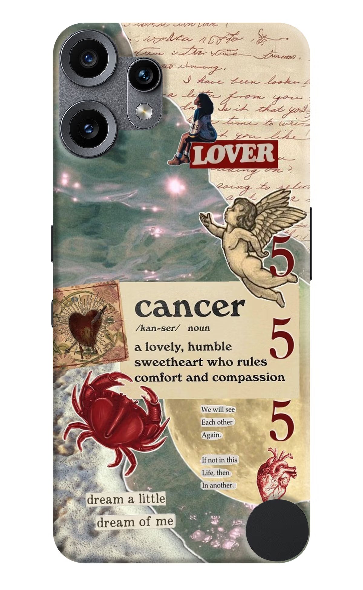 Cancer Zodiac CMF by Nothing Phone 2 Pro Back Cover