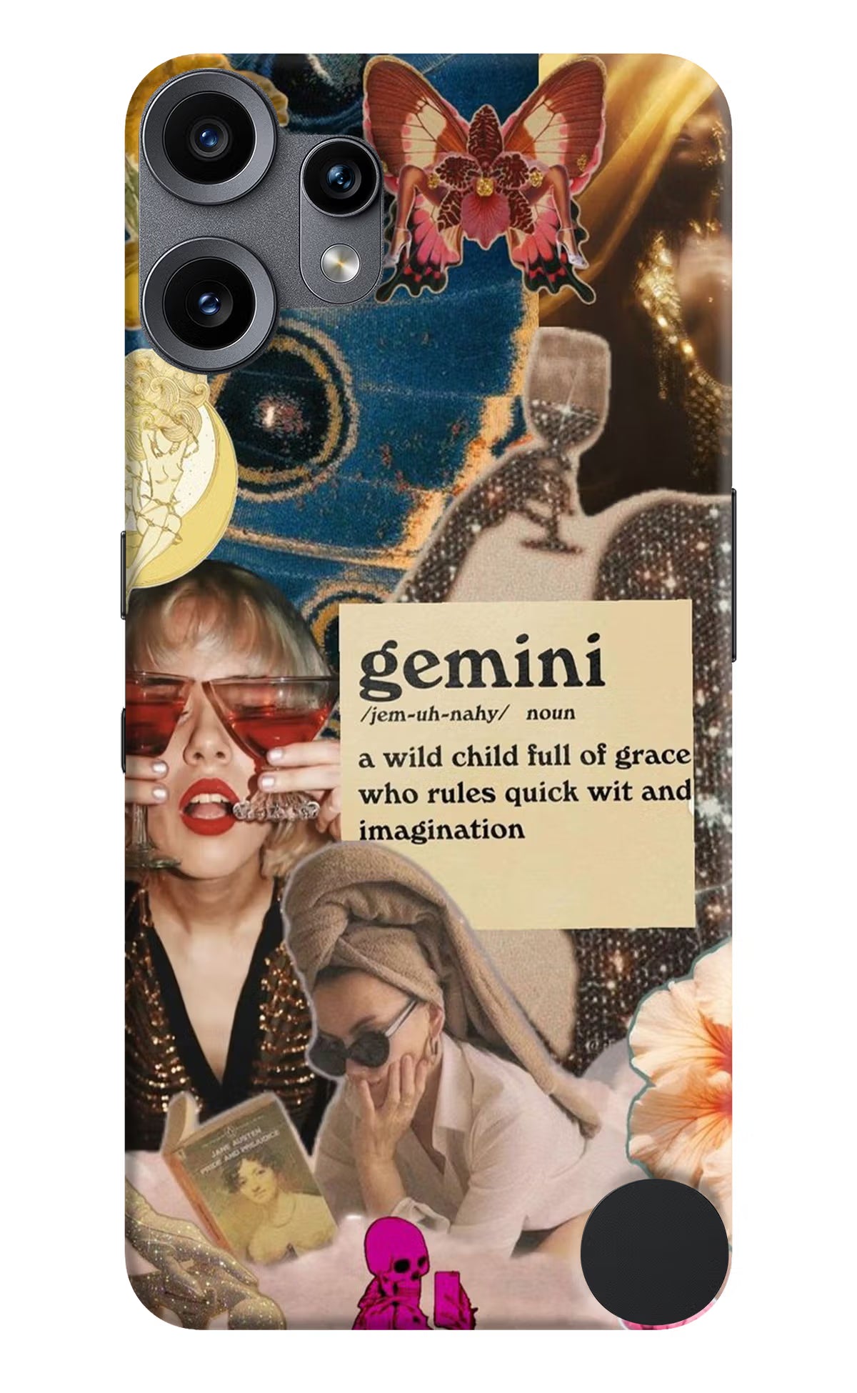 Gemini Zodiac CMF by Nothing Phone 2 Pro Back Cover