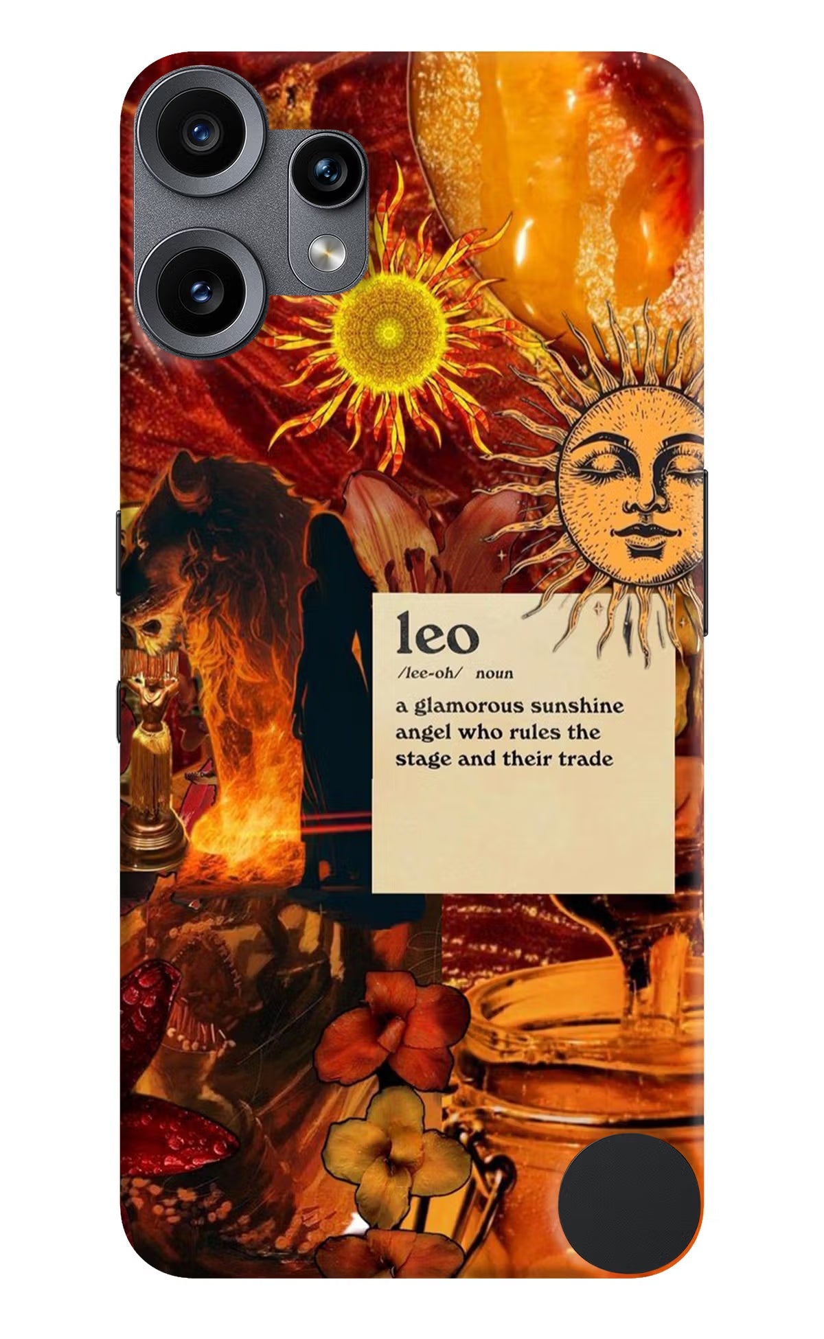 Leo Zodiac CMF by Nothing Phone 2 Pro Back Cover