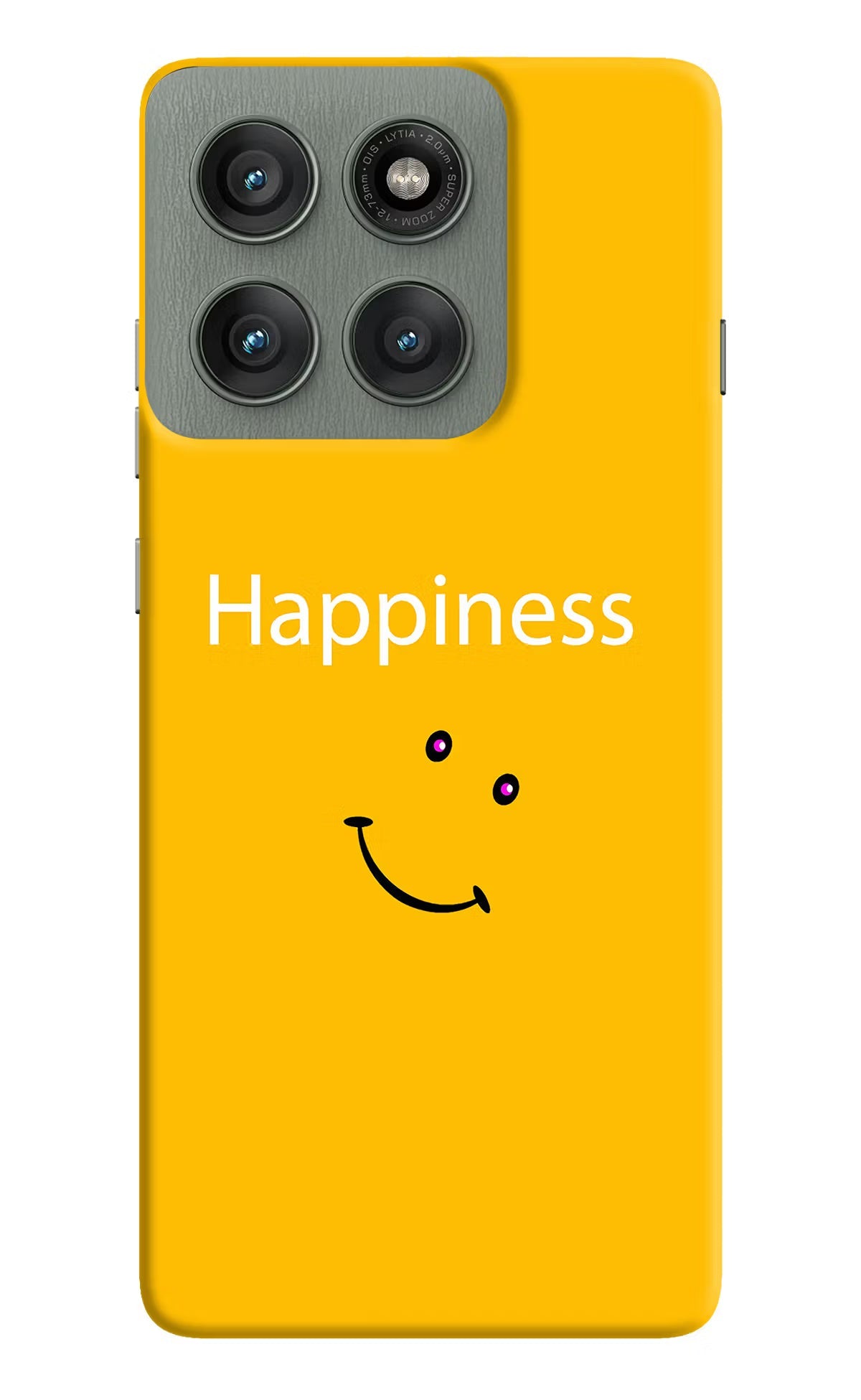 Happiness With Smiley Moto Edge 60 Pro Back Cover