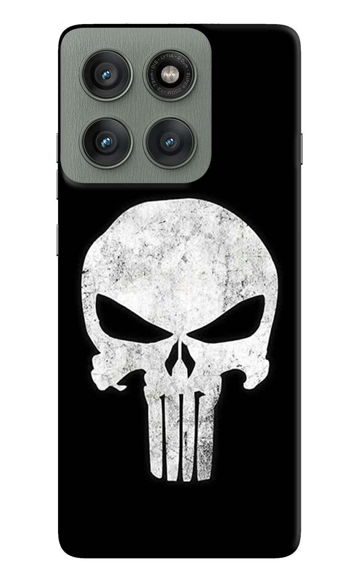 Punisher Skull Moto Edge 60 Pro Back Cover