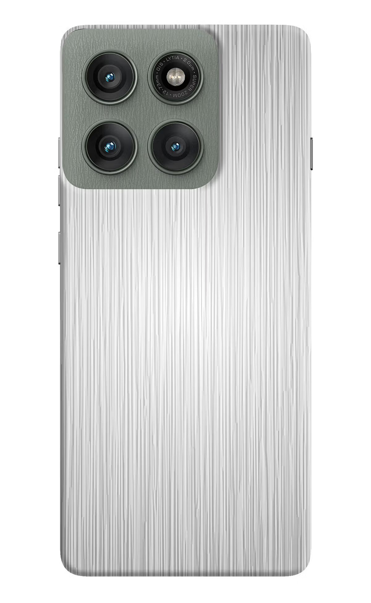 Wooden Grey Texture Moto Edge 60 Pro Back Cover