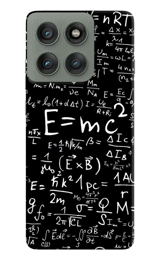 Physics Formula Moto Edge 60 Pro Back Cover