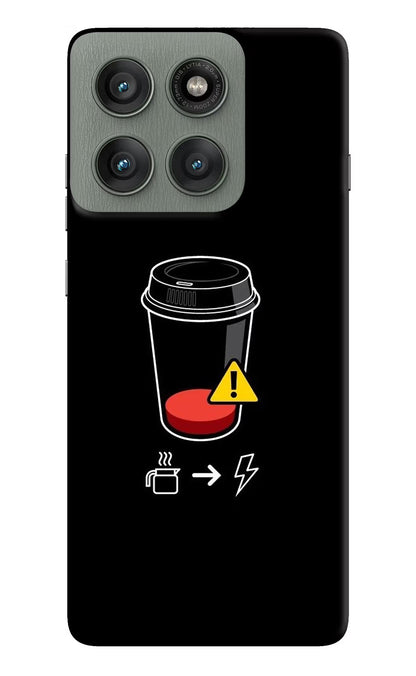 Coffee Moto Edge 60 Pro Back Cover