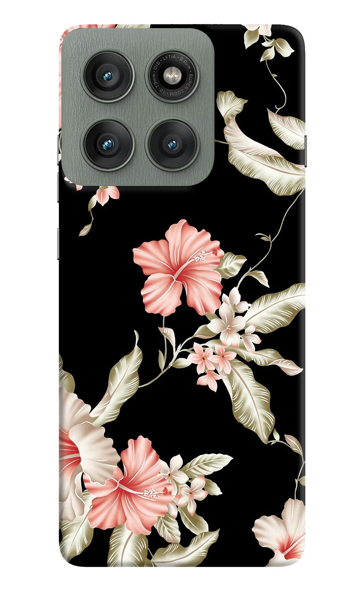 Flowers Moto Edge 60 Pro Back Cover