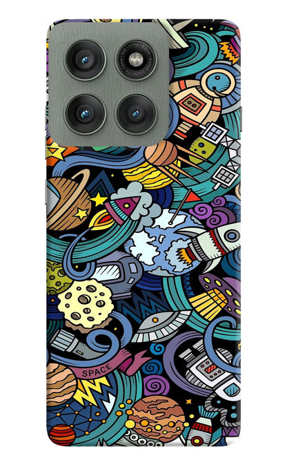 Space Abstract Moto Edge 60 Pro Back Cover