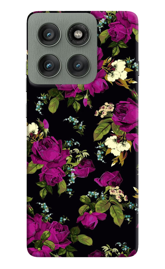 Flowers Moto Edge 60 Pro Back Cover