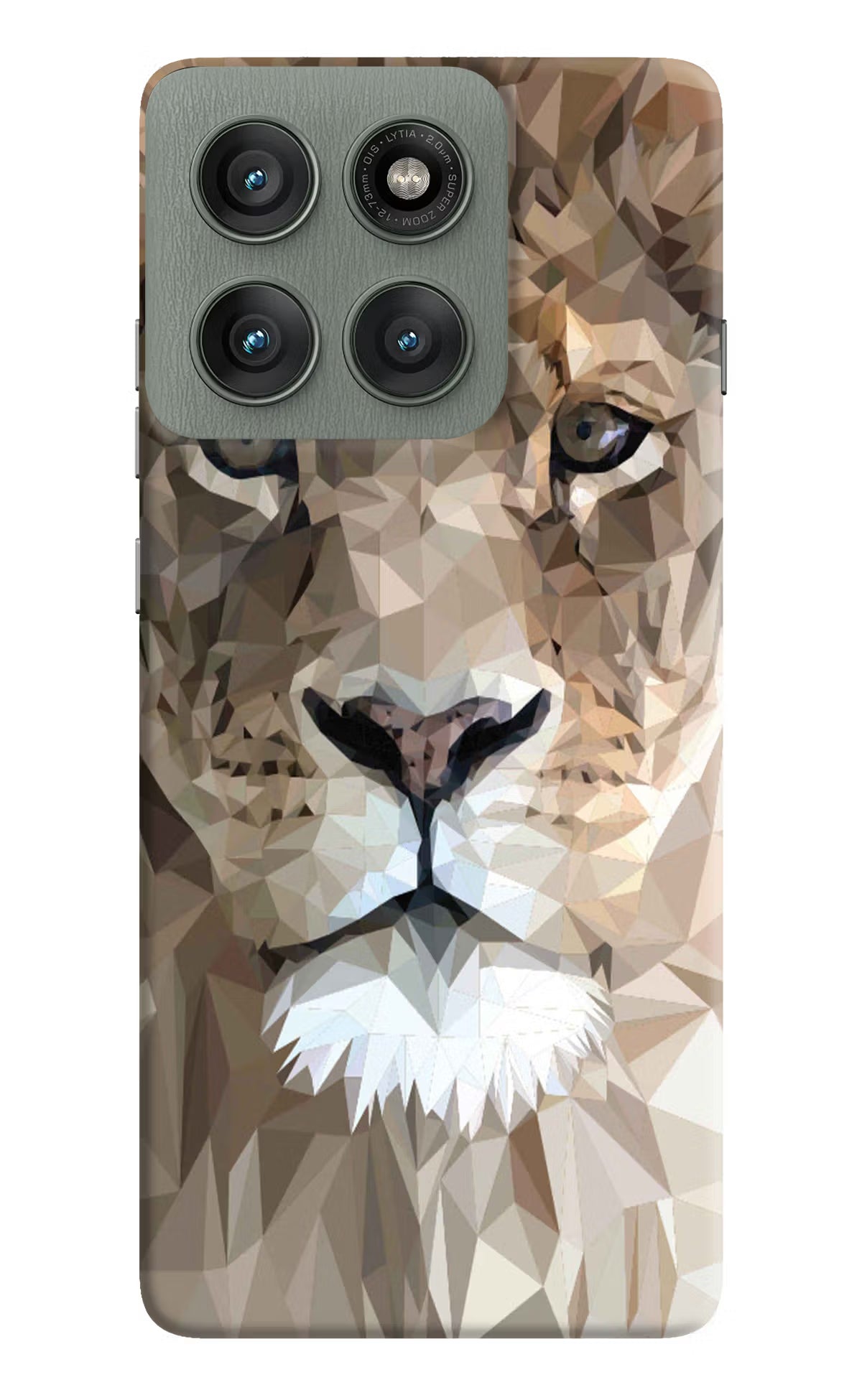 Lion Art Moto Edge 60 Pro Back Cover