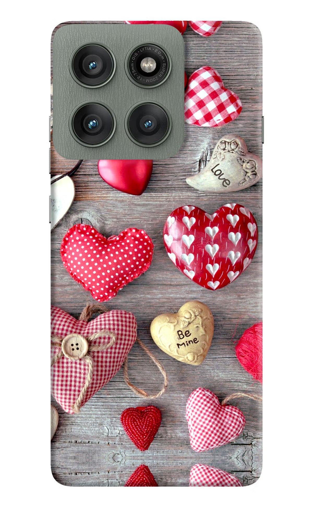 Love Wallpaper Moto Edge 60 Pro Back Cover