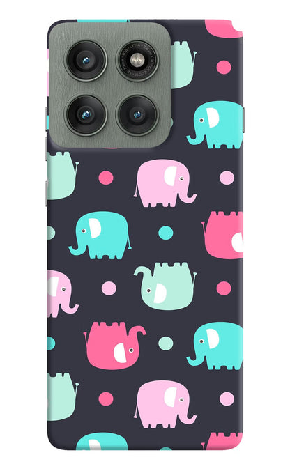 Elephants Moto Edge 60 Pro Back Cover