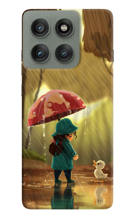 Rainy Day Moto Edge 60 Pro Back Cover