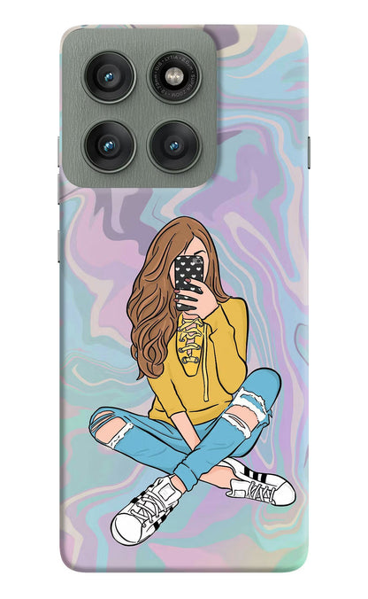Selfie Girl Moto Edge 60 Pro Back Cover